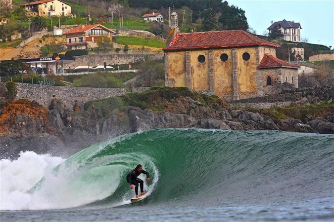 Апартаменты Mundaka Bihotzean Con Parking Gratuito Экстерьер фото